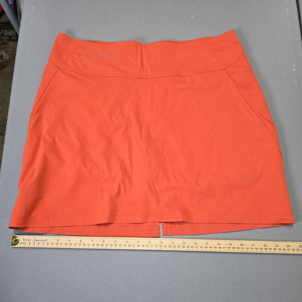 Royal Robbins Orange Athletic Skort Women's Size 16 Hiking Golf Outdoor Skirt - Picture 7 of 12